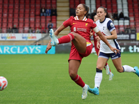 Taylor Hinds of Liverpool Women plays during the Barclays FA Women's Super League soccer match between Tottenham Hotspur Women and Liverpool...