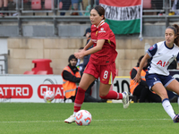 Fuka Nagano of Liverpool Women plays during the Barclays FA Women's Super League soccer match between Tottenham Hotspur Women and Liverpool...