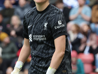 Rachael Laws of Liverpool Women plays during the Barclays FA Women's Super League soccer match between Tottenham Hotspur Women and Liverpool...