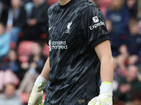 Rachael Laws of Liverpool Women plays during the Barclays FA Women's Super League soccer match between Tottenham Hotspur Women and Liverpool...