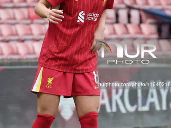 Fuka Nagano of Liverpool Women plays during the Barclays FA Women's Super League soccer match between Tottenham Hotspur Women and Liverpool...