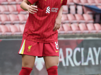 Fuka Nagano of Liverpool Women plays during the Barclays FA Women's Super League soccer match between Tottenham Hotspur Women and Liverpool...