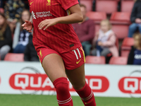 Olivia Smith of Liverpool Women participates in the Barclays FA Women's Super League soccer match between Tottenham Hotspur Women and Liverp...