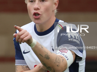 Bethany England of Tottenham Hotspur Women plays during the Barclays FA Women's Super League soccer match between Tottenham Hotspur Women an...