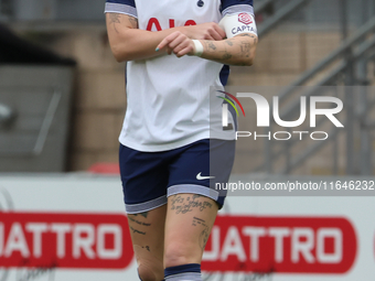 Bethany England of Tottenham Hotspur Women plays during the Barclays FA Women's Super League soccer match between Tottenham Hotspur Women an...