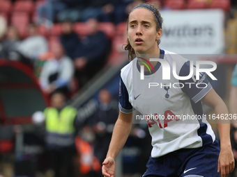 Mateo Oroz of Tottenham Hotspur Women is in action during the Barclays FA Women's Super League soccer match between Tottenham Hotspur Women...