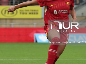 Olivia Smith of Liverpool Women plays during the Barclays FA Women's Super League soccer match between Tottenham Hotspur Women and Liverpool...