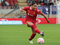 Olivia Smith of Liverpool Women plays during the Barclays FA Women's Super League soccer match between Tottenham Hotspur Women and Liverpool...