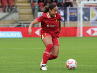 Olivia Smith of Liverpool Women plays during the Barclays FA Women's Super League soccer match between Tottenham Hotspur Women and Liverpool...