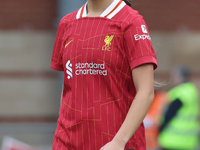 Mia Enderby of Liverpool Women participates in the Barclays FA Women's Super League soccer match between Tottenham Hotspur Women and Liverpo...