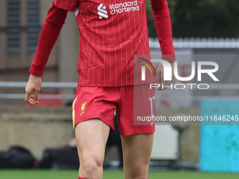 Jenna Clark of Liverpool Women plays during the Barclays FA Women's Super League soccer match between Tottenham Hotspur Women and Liverpool...