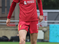 Jenna Clark of Liverpool Women plays during the Barclays FA Women's Super League soccer match between Tottenham Hotspur Women and Liverpool...