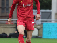 Jenna Clark of Liverpool Women plays during the Barclays FA Women's Super League soccer match between Tottenham Hotspur Women and Liverpool...