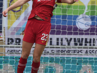 Gemma Bonner of Liverpool Women plays during the Barclays FA Women's Super League soccer match between Tottenham Hotspur Women and Liverpool...