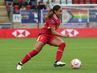 Olivia Smith of Liverpool Women plays during the Barclays FA Women's Super League soccer match between Tottenham Hotspur Women and Liverpool...