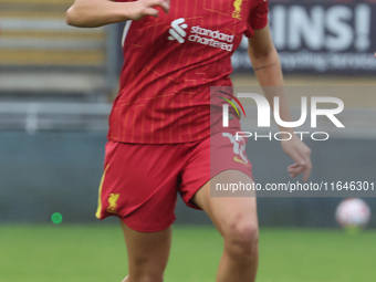 Mia Enderby of Liverpool Women plays during the Barclays FA Women's Super League soccer match between Tottenham Hotspur Women and Liverpool...