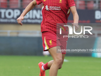 Mia Enderby of Liverpool Women plays during the Barclays FA Women's Super League soccer match between Tottenham Hotspur Women and Liverpool...