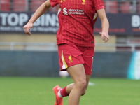 Mia Enderby of Liverpool Women plays during the Barclays FA Women's Super League soccer match between Tottenham Hotspur Women and Liverpool...