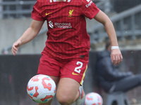 Lucy Parry of Liverpool Women plays during the Barclays FA Women's Super League soccer match between Tottenham Hotspur Women and Liverpool W...