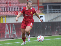 Lucy Parry of Liverpool Women plays during the Barclays FA Women's Super League soccer match between Tottenham Hotspur Women and Liverpool W...