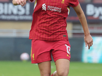 Mia Enderby of Liverpool Women plays during the Barclays FA Women's Super League soccer match between Tottenham Hotspur Women and Liverpool...