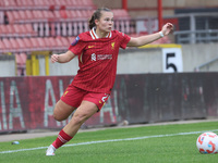 Lucy Parry of Liverpool Women plays during the Barclays FA Women's Super League soccer match between Tottenham Hotspur Women and Liverpool W...