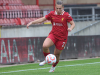 Lucy Parry of Liverpool Women plays during the Barclays FA Women's Super League soccer match between Tottenham Hotspur Women and Liverpool W...