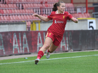 Lucy Parry of Liverpool Women plays during the Barclays FA Women's Super League soccer match between Tottenham Hotspur Women and Liverpool W...