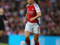 Katie McCabe participates in the Barclays FA Women's Super League match between Arsenal and Everton at the Emirates Stadium in London, Engla...