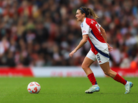 Mariona Caldentey of Arsenal participates in the Barclays FA Women's Super League match between Arsenal and Everton at the Emirates Stadium...