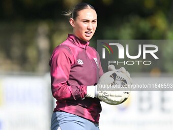 Goalkeeper Natalia Negri of Ipswich warms up during the FA Women's Premier League Premier Division match between Ipswich Town Women and Watf...