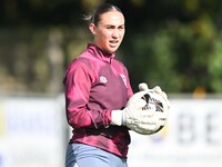 Goalkeeper Natalia Negri of Ipswich warms up during the FA Women's Premier League Premier Division match between Ipswich Town Women and Watf...