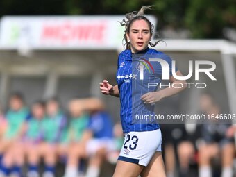 Shauna Guyatt, 23, from Ipswich, looks on during the FA Women's Premier League Premier Division match between Ipswich Town Women and Watford...