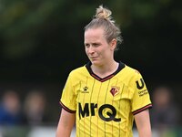 Anne Meiwald (5 Watford) looks on during the FA Women's Premier League Premier Division between Ipswich Town Women and Watford Women at Dell...