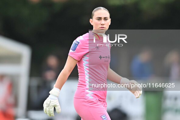 Goalkeeper Natalia Negri (1 Ipswich) looks on during the FA Women's Premier League Premier Division match between Ipswich Town Women and Wat...