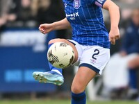 Maria Boswell from Ipswich controls the ball during the FA Women's Premier League Premier Division match between Ipswich Town Women and Watf...