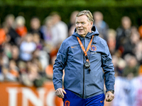 Netherlands trainer coach Ronald Koeman participates in the match training and press conference for the Netherlands on October 7, 2024, at t...