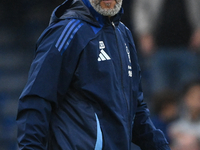 Nuno Espirito Santo is the Nottingham Forest head coach during the Premier League match between Chelsea and Nottingham Forest at Stamford Br...