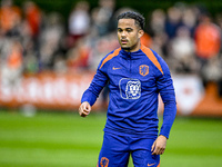 Netherlands player Justin Kluivert participates in the training and press conference for the Netherlands on October 7, 2024, at the KNVB Cam...