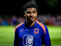 Netherlands player Ian Maatsen participates in the training and press conference for the Netherlands Nations League season 2024-2025 at the...