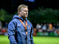 Netherlands trainer coach Ronald Koeman participates in the match training and press conference for the Netherlands on October 7, 2024, at t...