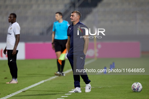 Alessandro Zinnari of Hamrun Spartans gestures during the Malta 360 Sports Premier League soccer match between Hamrun Spartans and Hibernian...