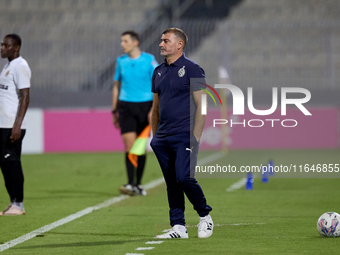 Alessandro Zinnari of Hamrun Spartans gestures during the Malta 360 Sports Premier League soccer match between Hamrun Spartans and Hibernian...