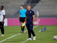 Alessandro Zinnari of Hamrun Spartans gestures during the Malta 360 Sports Premier League soccer match between Hamrun Spartans and Hibernian...