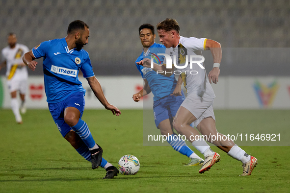 Sean Gatt of Zabbar St. Patrick is in action during the Malta 360 Sports Premier League soccer match between Zabbar St. Patrick and Marsaxlo...