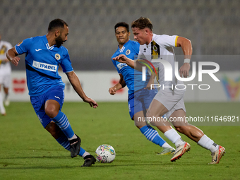 Sean Gatt of Zabbar St. Patrick is in action during the Malta 360 Sports Premier League soccer match between Zabbar St. Patrick and Marsaxlo...