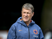 Netherlands assistant trainer Erwin Koeman is present during the match training and press conference for the Netherlands on October 7, 2024,...