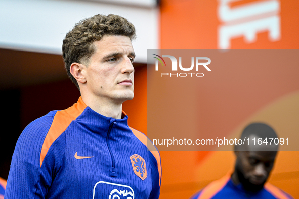 Netherlands player Guus Til participates in the training and press conference for the Netherlands Nations League season 2024-2025 at the KNV...