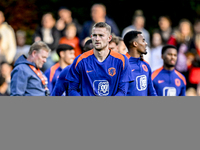 Netherlands player Matthijs de Ligt participates in the training and press conference for the Netherlands on October 7, 2024, at the KNVB Ca...