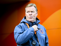 Netherlands trainer coach Ronald Koeman participates in the match training and press conference for the Netherlands on October 7, 2024, at t...